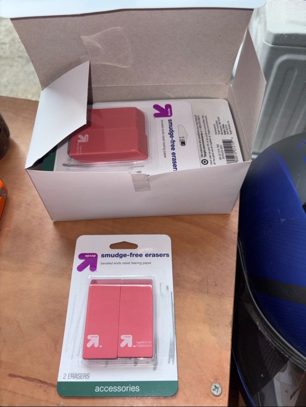 5/$10 Box of Smudge-Free Erasers - Pack of 2 (12 in a box)